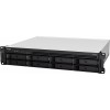 Сетевое хранилище NAS Synology RS1221RP+ черный