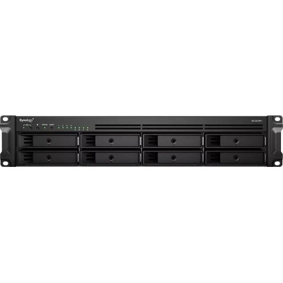 Сетевое хранилище NAS Synology RS1221RP+ черный