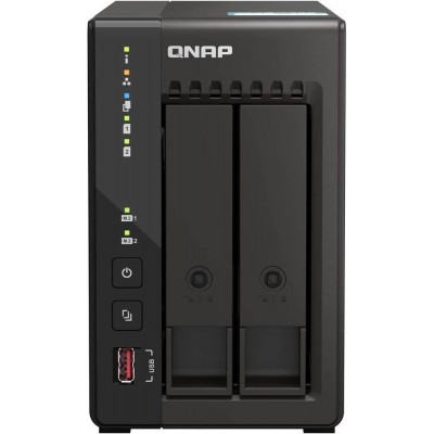 Сетевое хранилище NAS Qnap TS-253E-8G черный
