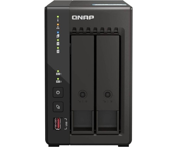Сетевое хранилище NAS Qnap TS-253E-8G черный