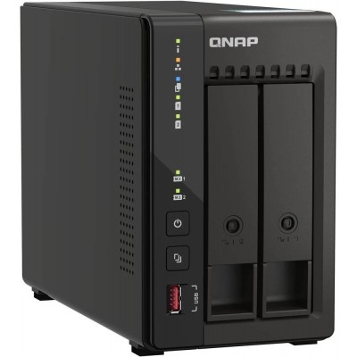 Сетевое хранилище NAS Qnap TS-253E-8G черный