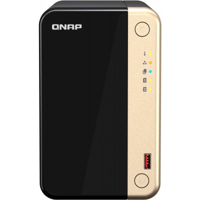 Сетевое хранилище NAS Qnap TS-264-8G черный