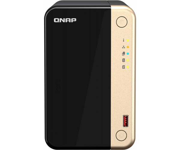 Сетевое хранилище NAS Qnap TS-264-8G черный