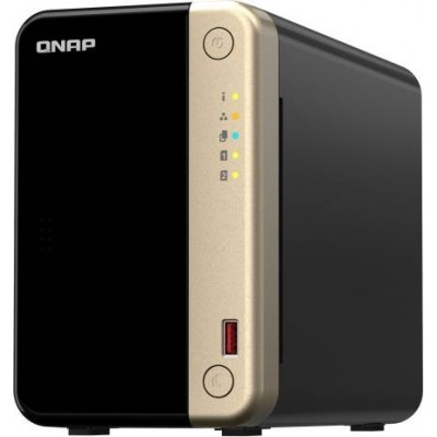 Сетевое хранилище NAS Qnap TS-264-8G черный