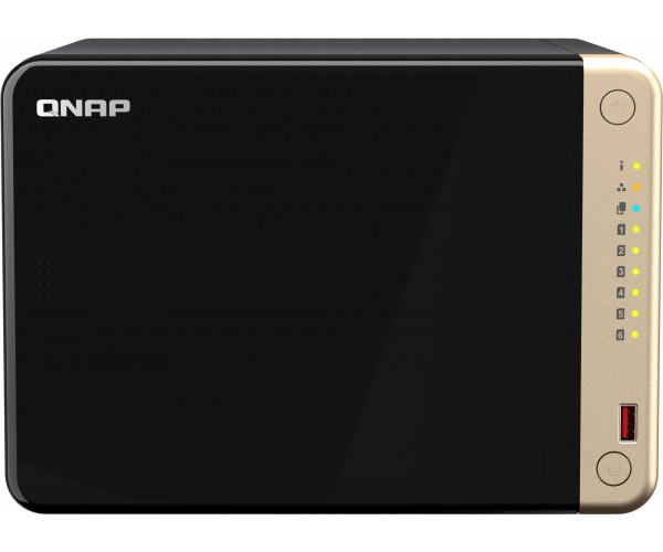 Сетевое хранилище NAS Qnap TS-664-8G черный