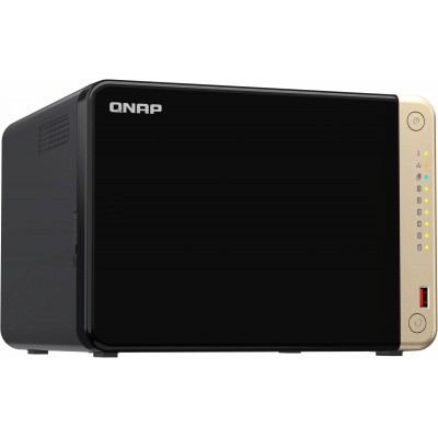 Сетевое хранилище NAS Qnap TS-664-8G черный