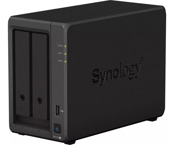 Сетевое хранилище NAS Synology DS723+ черный