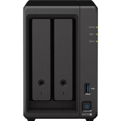 Сетевое хранилище NAS Synology DS723+ черный