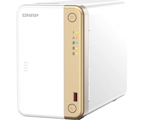 Сетевое хранилище NAS Qnap TS-262-4G белый