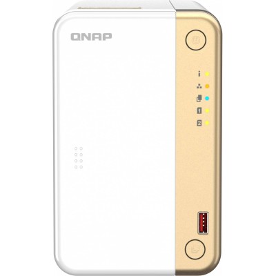 Сетевое хранилище NAS Qnap TS-262-4G белый