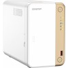 Сетевое хранилище NAS Qnap TS-262-4G белый