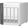 Сетевое хранилище NAS Qnap D4 (Rev. C) белый