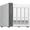 Сетевое хранилище NAS Qnap D4 (Rev. C) белый