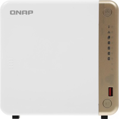 Сетевое хранилище NAS Qnap TS-462-4G белый