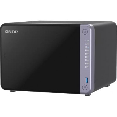 Сетевое хранилище NAS Qnap TS-632X-4G черный
