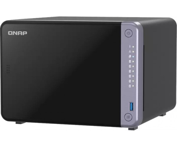 Сетевое хранилище NAS Qnap TS-632X-4G черный