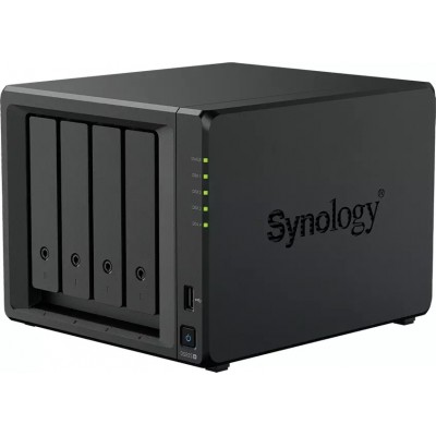 Сетевое хранилище NAS Synology DS925+ черный