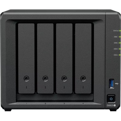 Сетевое хранилище NAS Synology DS925+ черный