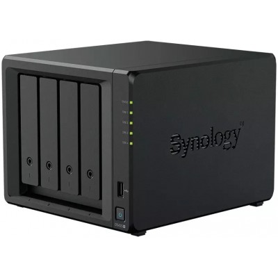 Сетевое хранилище NAS Synology DS425+ черный