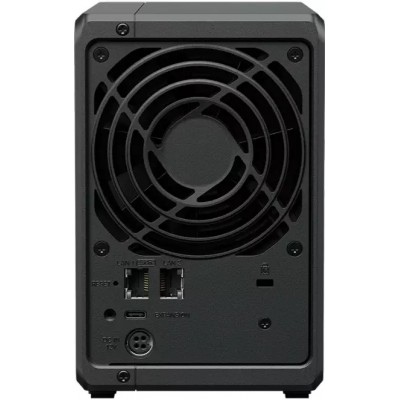Сетевое хранилище NAS Synology DS725+ черный