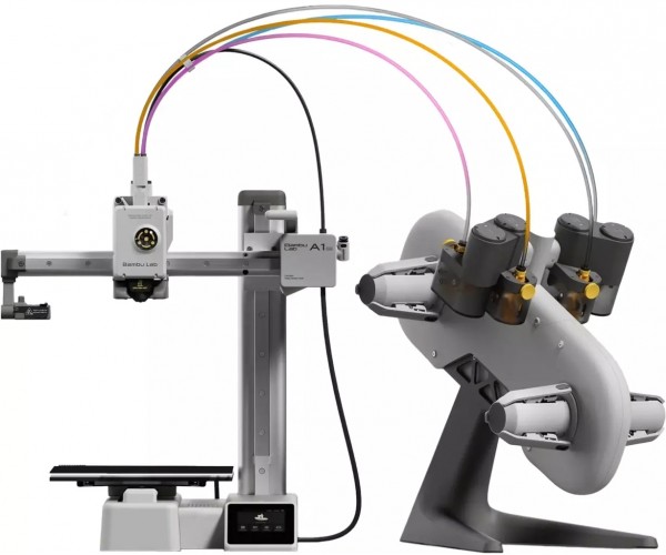 Принтер 3D Bambu Lab A1 Mini Combo (pf002-m+sa005-eu)