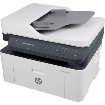 МФУ HP Laser 137fnw белый/серый (4zb84a)