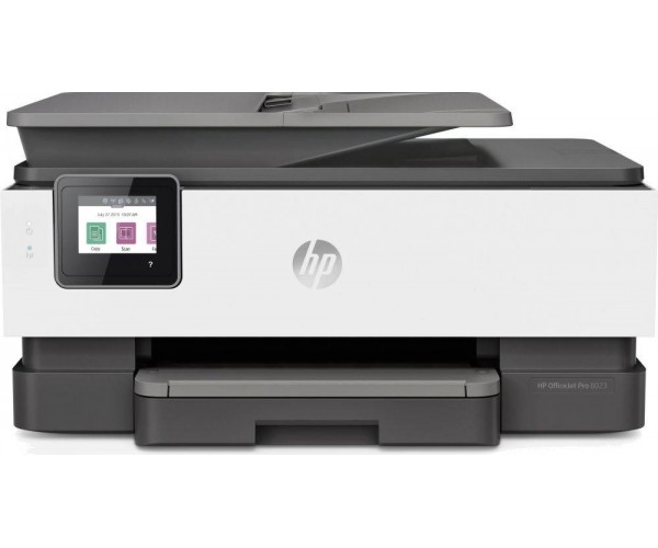 МФУ HP OfficeJet 8023 черный/белый (1kr64b)