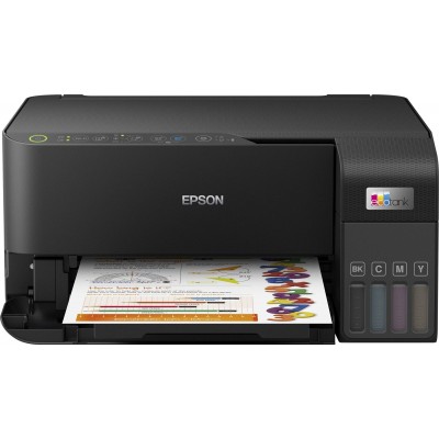 МФУ Epson EcoTank L3550 черный (c11ck59405/c11ck59506)