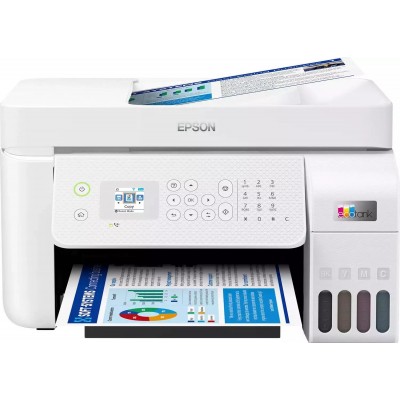 МФУ Epson EcoTank L5296 белый (c11cj65411)