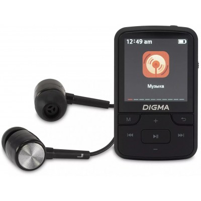 Плеер Digma Z5 BT 16ГБ черный (z5b)