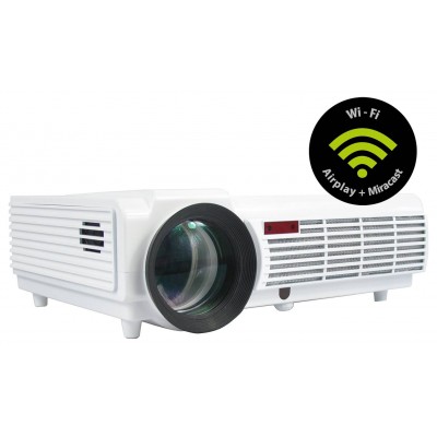 Проектор Cactus CS-PRO.09WT.WXGA-W, 1280х720, 2000:1, 3000lm, белый