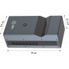 Проектор Cactus CS-PRU.03B.Full HD-A, 1920х1080, 2000:1, 6500lm, графит (cs-pru.03b.wuxga-a)