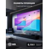 Проектор Cactus CS-U2.WT, 1920х1080, 15000:1, 19000lm, белый