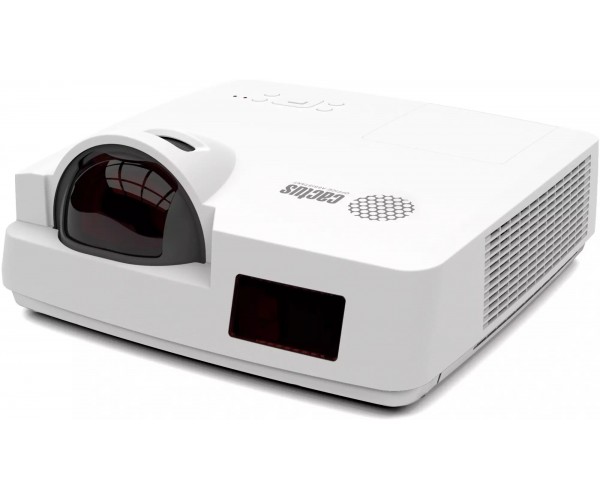 Проектор Cactus Bright CS-V1.WT, 1024х768, 30000:1, 64000lm, белый