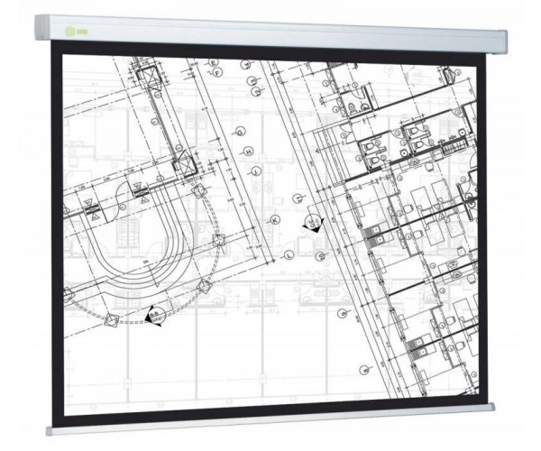 Экран рулонный Cactus Wallscreen CS-PSW-124x221