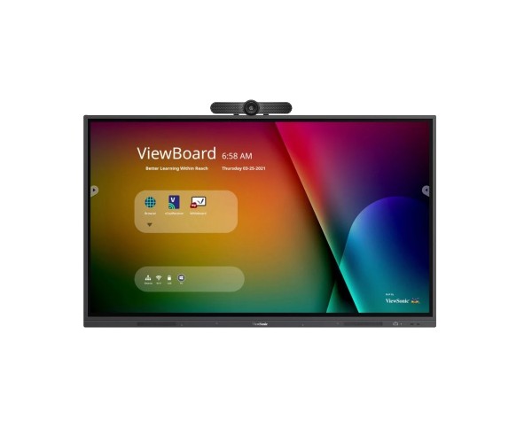 Комплект: интерактивная панель ViewSonic с видеобаром для конференций Logitech (KIT-IFP6532+MeetUp)