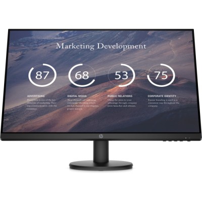 Монитор HP P27v G4 27",1920 x 1080,60 Гц,IPS,5 мс,1000:1,300 кд/м2,178/178,VGA,HDMI 1.4,(9TT20AA)