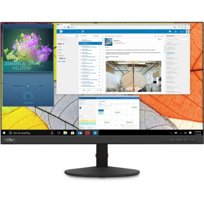 Монитор Lenovo 61E8GAT1EU 27 ThinkVision S27q-10 черный IPS LED 4ms 16:9 HDMI матовая 350cd 178гр/178гр 2560x1440 DisplayPort
