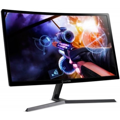 Монитор Acer 24HC1QR 23.6" 1920x1080, FHD, 16:9, VA, 144 Hz, 400 nits, 3000:1, 5 ms, DVI, HDMI, DP, Audio out (UM.UW1EE.P01)