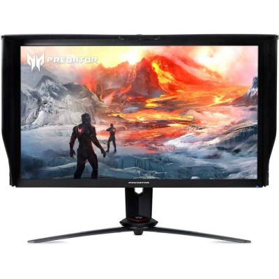 Монитор Acer UM.HX3EE.S01 27" Predator XB273KSbmiprzx Black/Red (IPS, LED, Wide, 3840x2160, 144Hz, 1ms, 178°/178°, 400 cd/m, 100,000,000:1, +DP, +НDMI, +MM, +USB, )