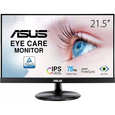 Монитор ASUS 90LM06B3-B01370 21,5" VP229HE черный IPS LED 16:9 HDMI матовая 250cd 178гр/178гр 1920x1080 D-Sub FHD 2.86кг