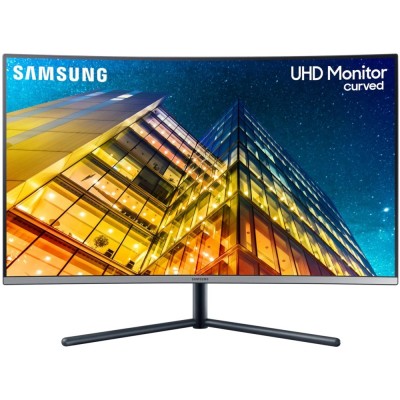 Монитор SAMSUNG 31,5 U32R590CWI Black Сurved (LED, Wide, 3840x2160, 4ms, 178°/178°, 250 cd/m, 2500:1 +DP, +НDMI, +USB, )