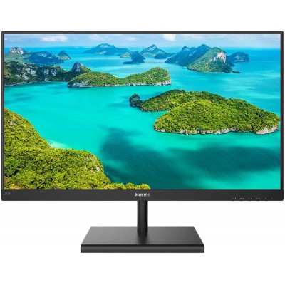 Монитор Philips 245E1S/01 24" 245E1S/01 Black 2560x1440 75Гц IPS W-LED 16:9 4ms(GtG) VGA HDMI DP 50M:1 1000:1 178/178 250cd Tilt AMD Adaptive-Sync Black