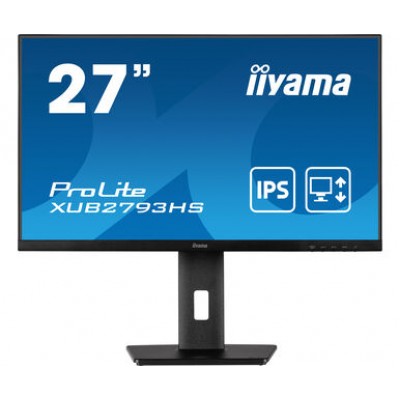 Монитор IIYAMA ProLite 27", черный(XUB2793HS-B5)