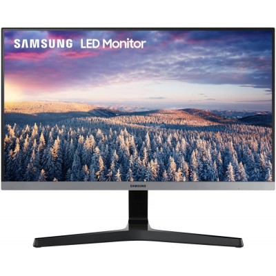 Монитор Samsung 23.8" S24R350FHI IPS LED 16:9 1920x1080 250cd 1000:1 178/178 5ms D-Sub HDMI AMD FreeSync 75Гц External Power Supply Frameless Dark Blue Gray