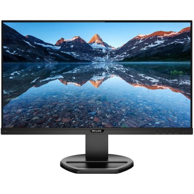 Монитор Philips 243B9/00 23,8" 243B9/00 Black с поворотом экрана (IPS, 1920x1080, 75Hz, 4 ms, 178°/178°, 250 cd/m, 50M:1, +HDMI 1.4, +DisplayPort 1.2, +5xUSB 3.2, +USB-Type C 3.2, +MM)