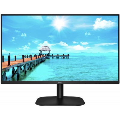 Монитор AOC 27B2H 27" 27B2H Black (IPS, 1920x1080, 75Hz, 7 ms, 178°/178°, 250 cd/m, 20M:1, +HDMI 1.4)