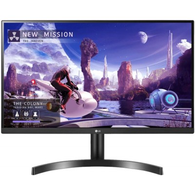 Монитор LG 27QN600-B 27", черный [27QN600-B]