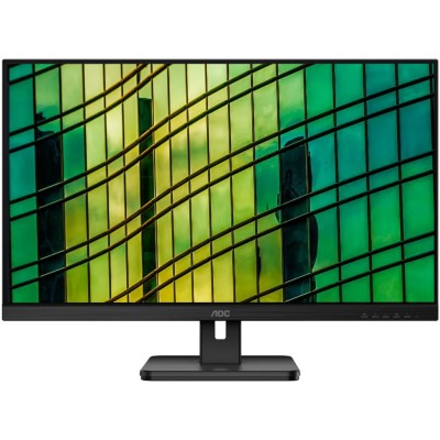 Монитор AOC 27E2QAE 27" 27E2QAE Black (IPS, 1920x1080, 75Hz, 4 ms, 178°/178°, 250 cd/m, 20M:1, +HDMI, +DisplayPort 1.2, +MM)
