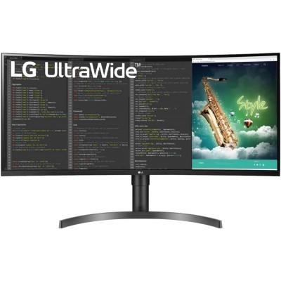 Монитор LG 35WN65C-B 35", черный [35WN65C-B.ARUZ]
